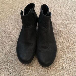 Ecco leather booties